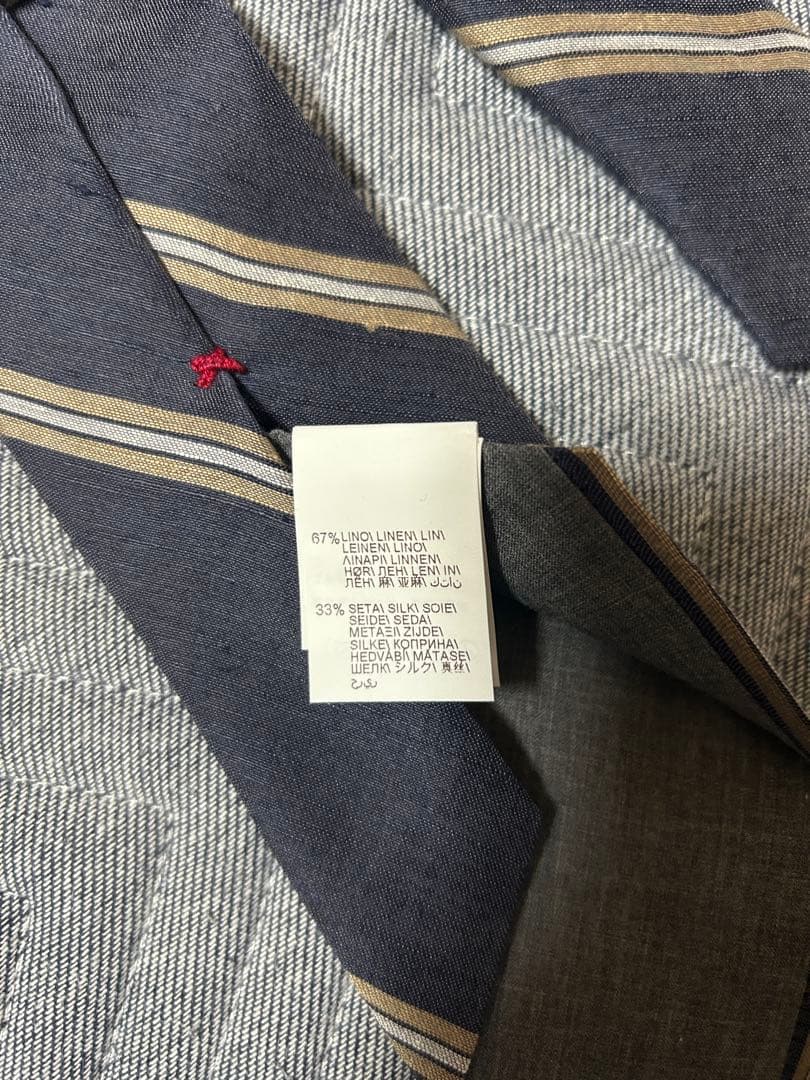 BRUNELLO CUCINELLI ネクタイ ストライプ