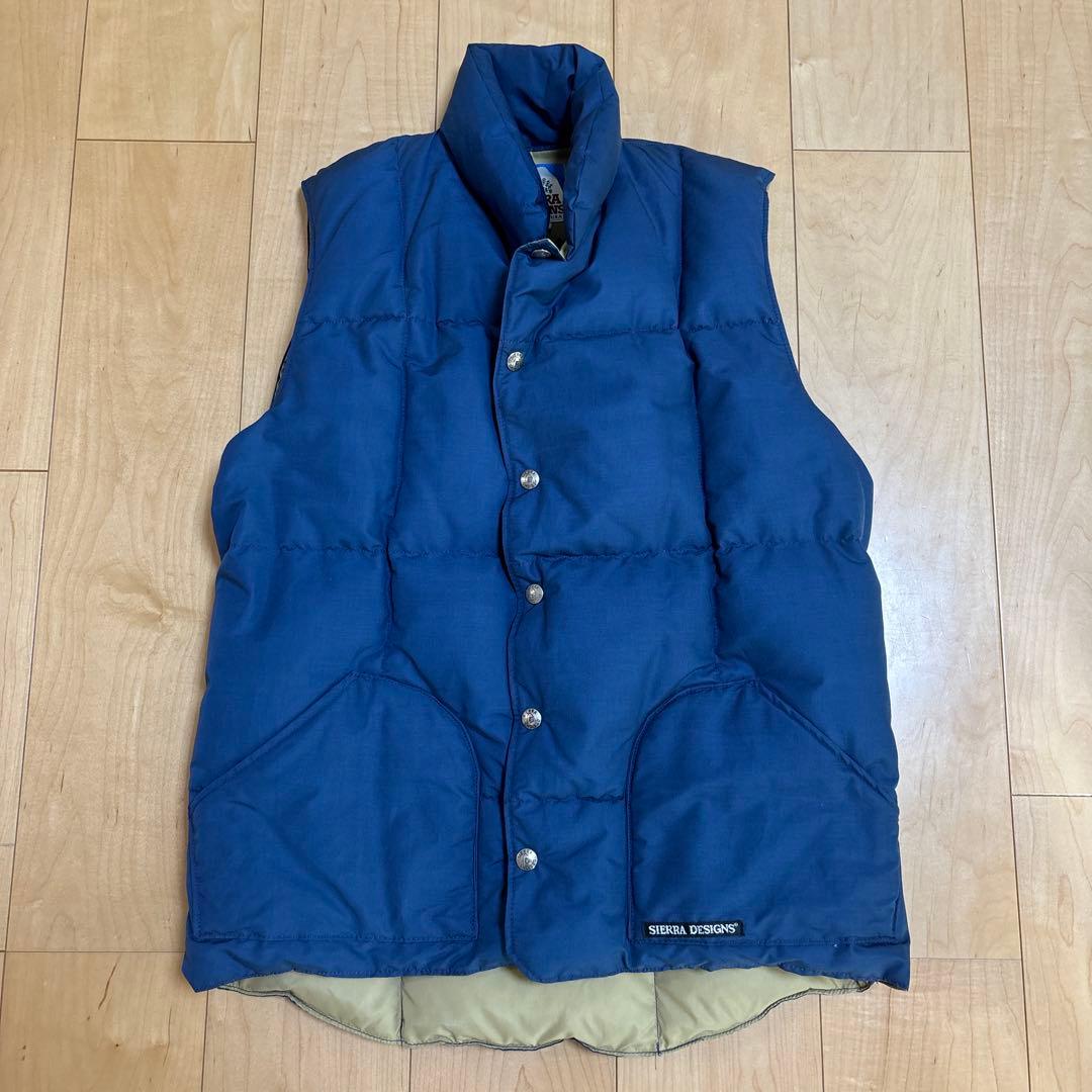 ビンテージ　SIERRA DESIGNS シェラデザイン　ダウンベスト M