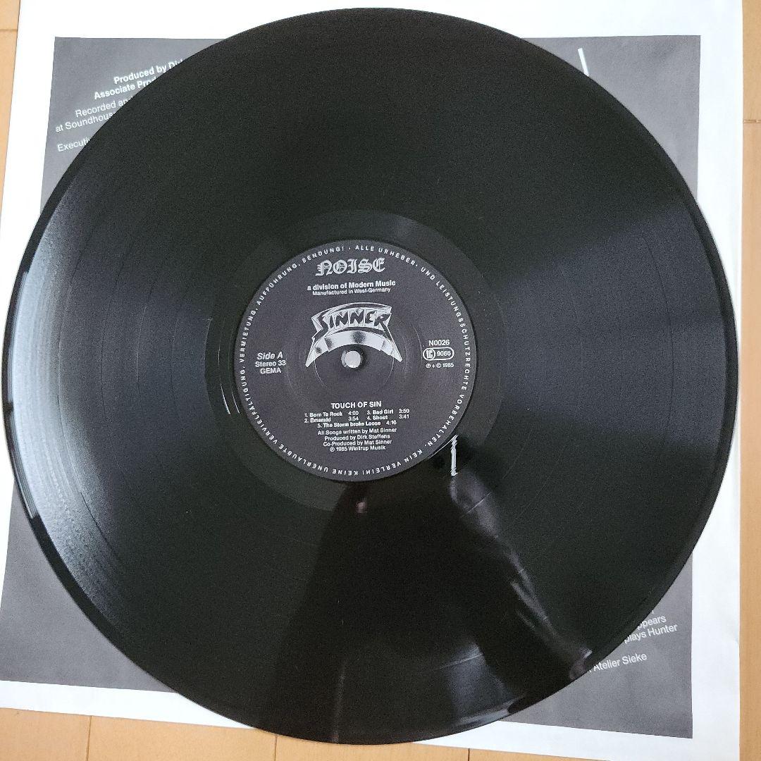 輸入盤 SINNER/タッチ　オブ　シン　レコード