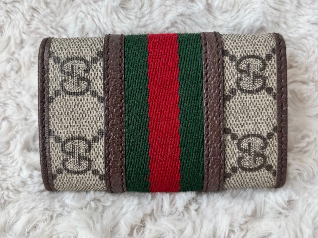 GUCCI 〔オフィディア〕GGキーケース