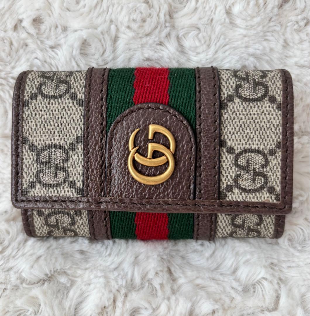GUCCI 〔オフィディア〕GGキーケース