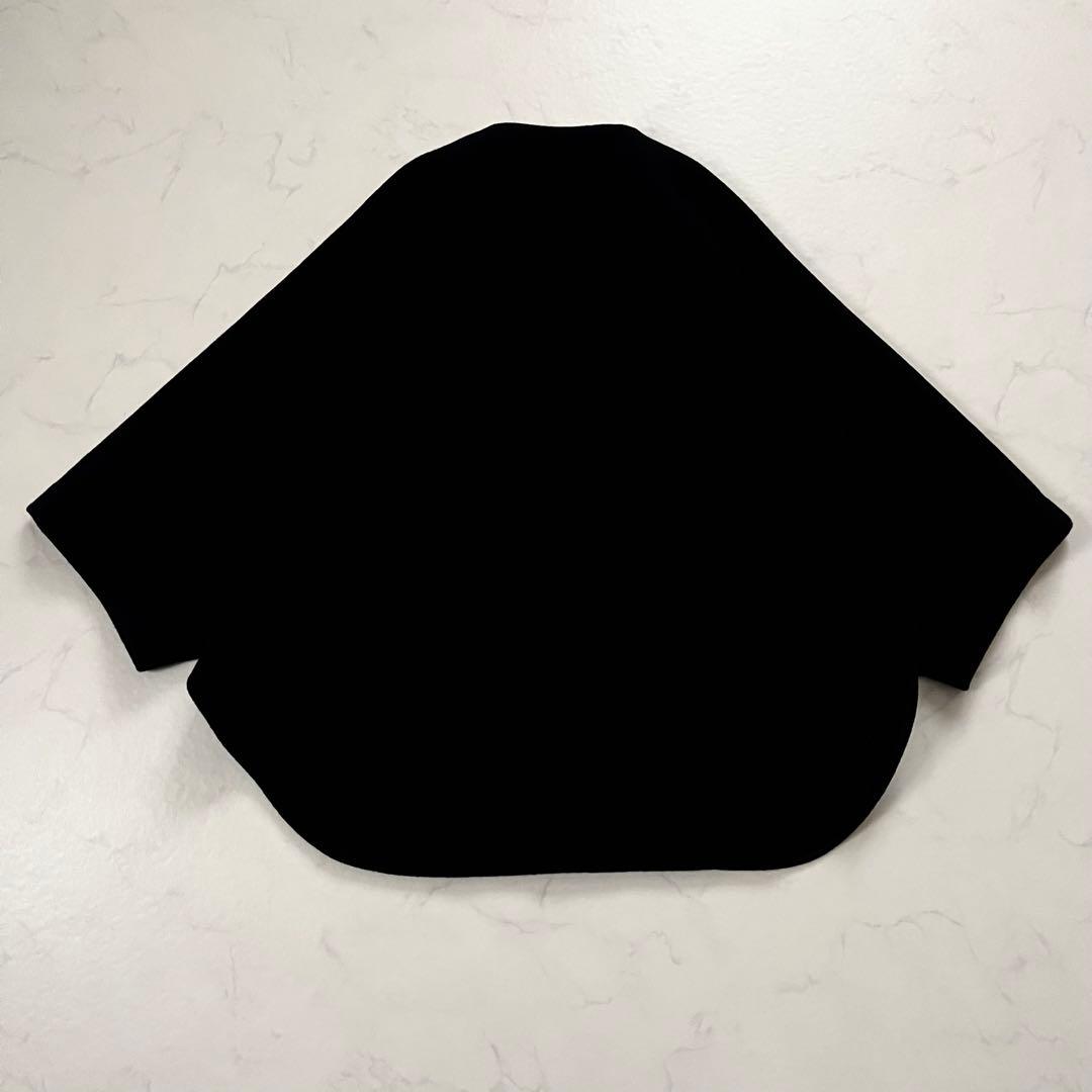美品　ビアズリー　ウールポンチョコート　ブラック　2025継続販売中