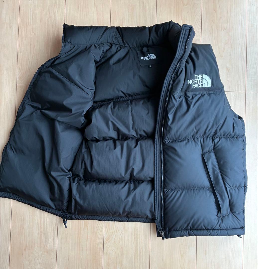 THE NORTH FACE ブラック ダウンベスト Sサイズ ND92232