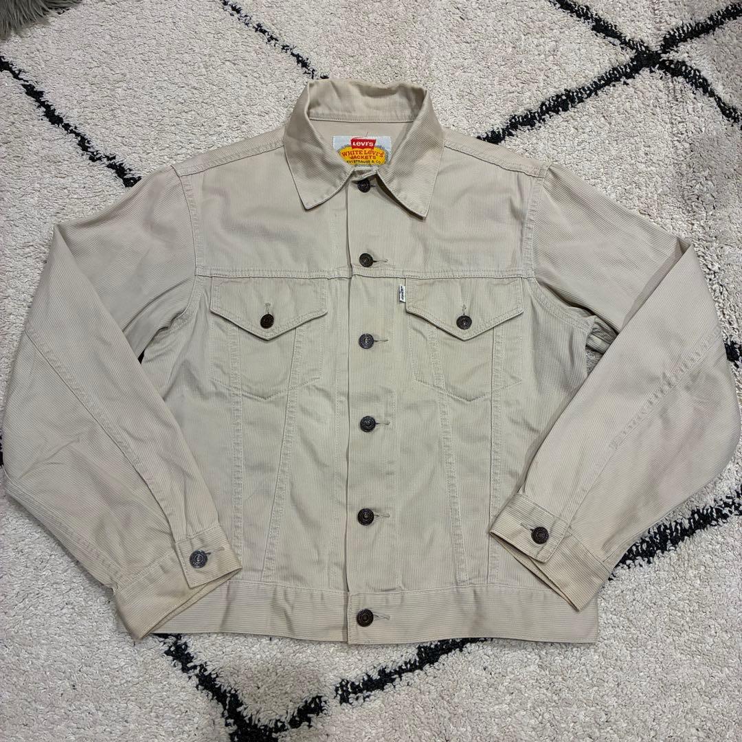 90s リーバイス 70505白タブ コーデュロイデニムジャケット サイズ38