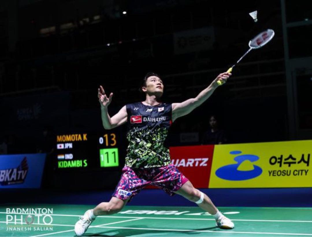 ヨネックス日本代表桃田賢斗激レア