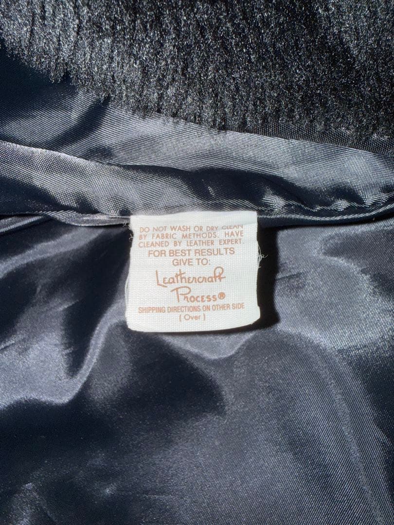 schott 641 シングル サイズ44 ブラック 牛革 ライナー付き