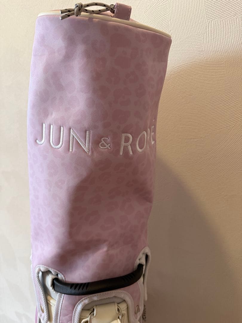 JUN & ROPE ヒョウ柄キャディバッグ
