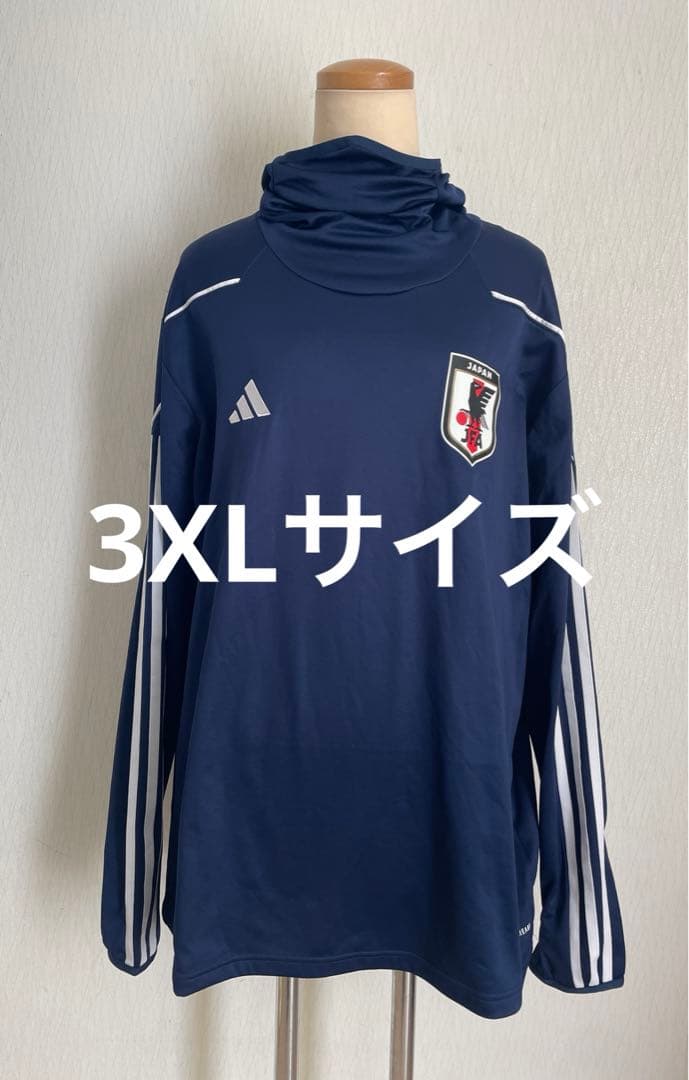 adidas 日本代表 JFA ピステ トレーニングウェア ネイビー3XLサイズ