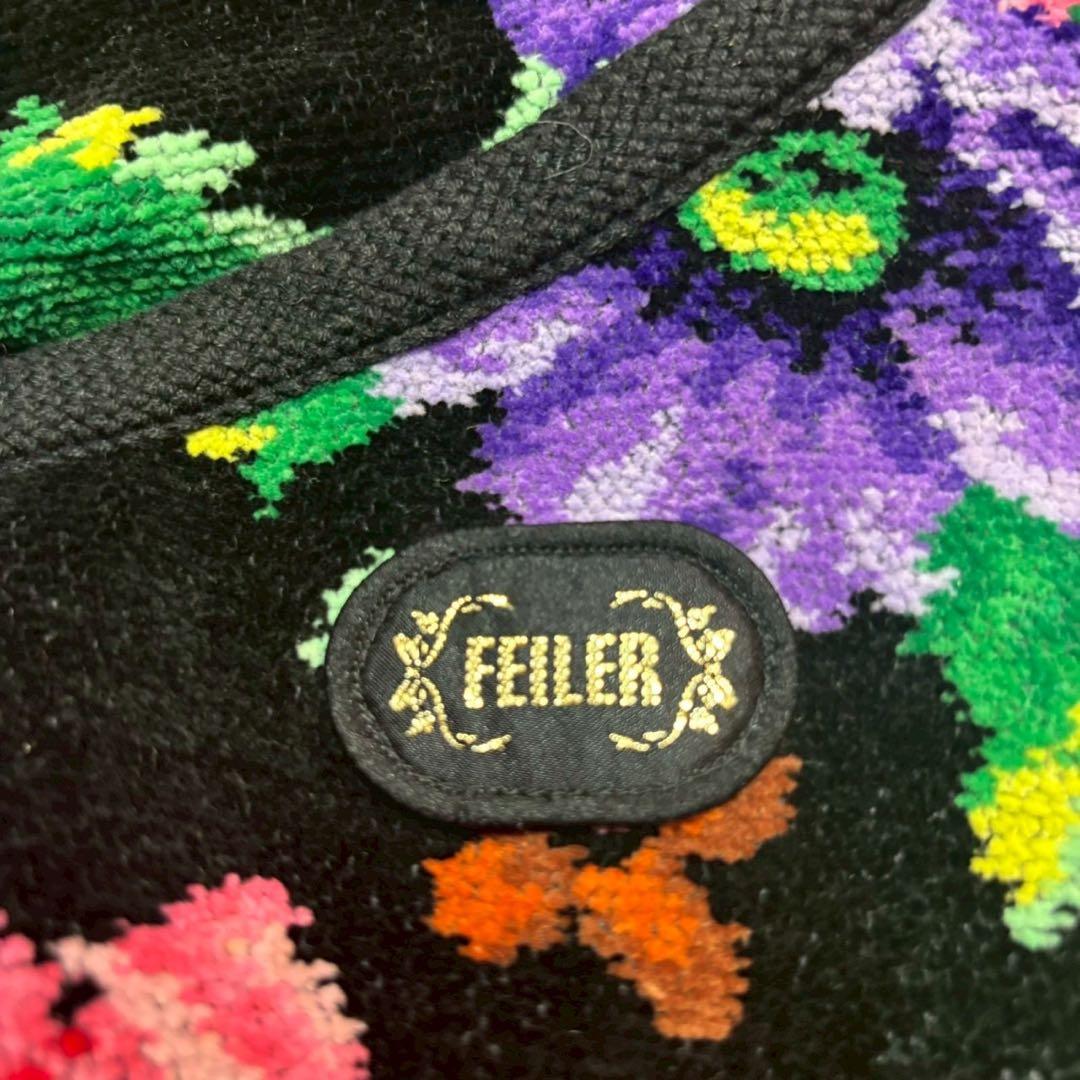 marimzn1961 様FEILER フェイラー エプロン ブラック 花柄