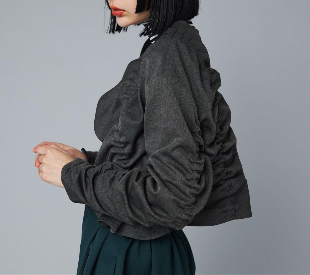 herin.cye シャーリングジャケット