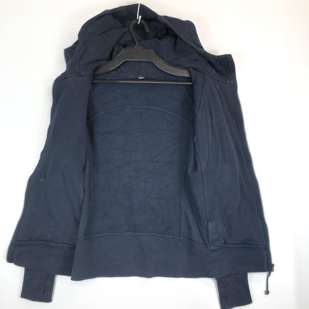 Lululemon ルルレモン ジップパーカー ネイビー 6サイズ