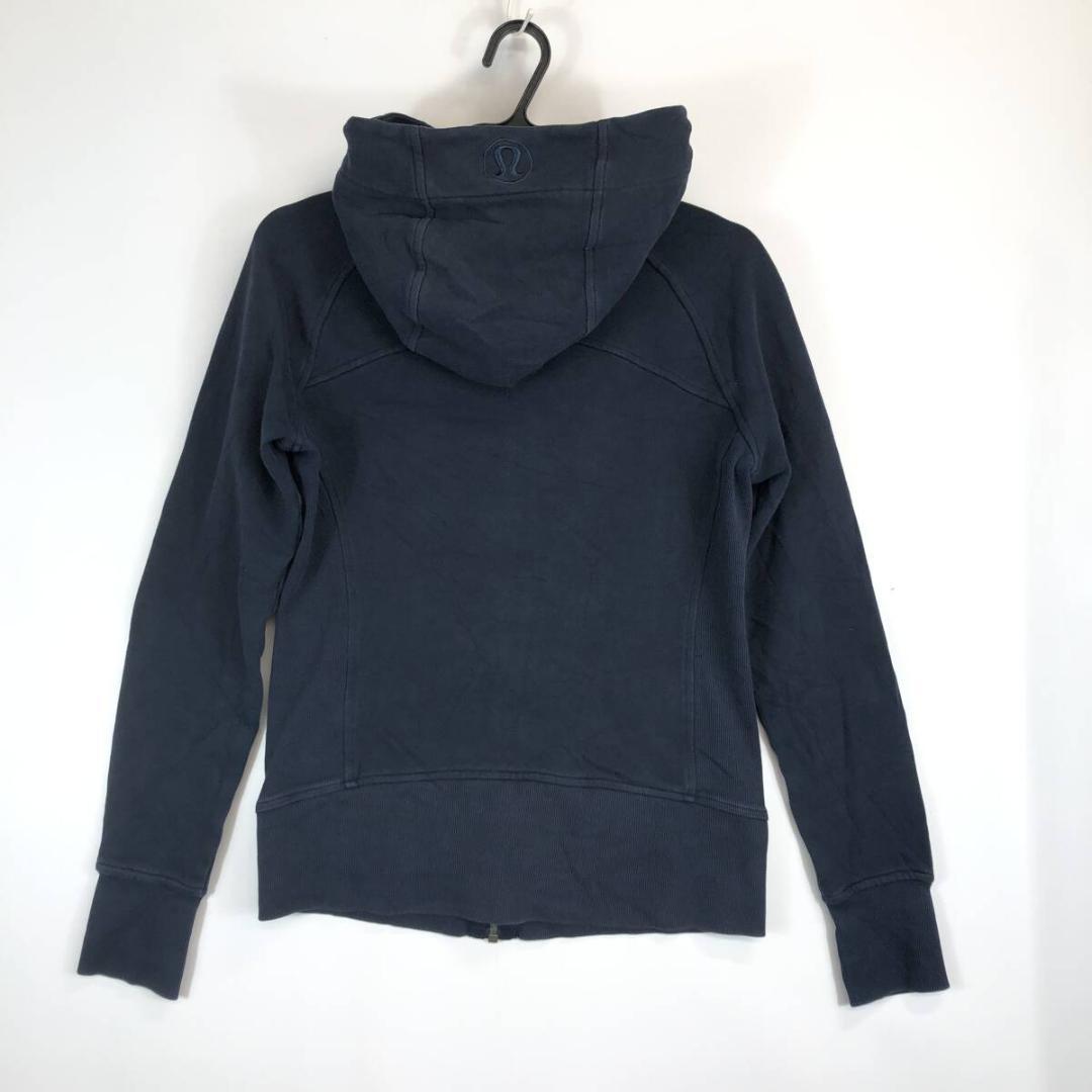 Lululemon ルルレモン ジップパーカー ネイビー 6サイズ