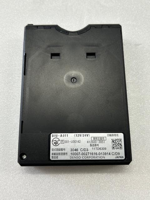 ウ*ス様 【中古良品】デンソー製 ETC2.0 DIU-A011「業務支援用」送