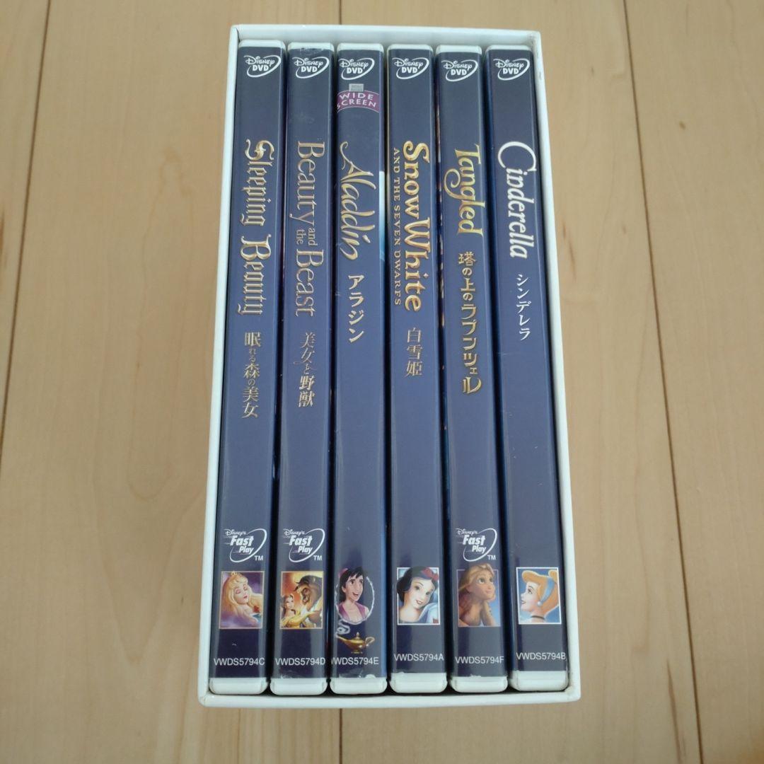 ディズニー プリンセスBOX 2012 DVD セット