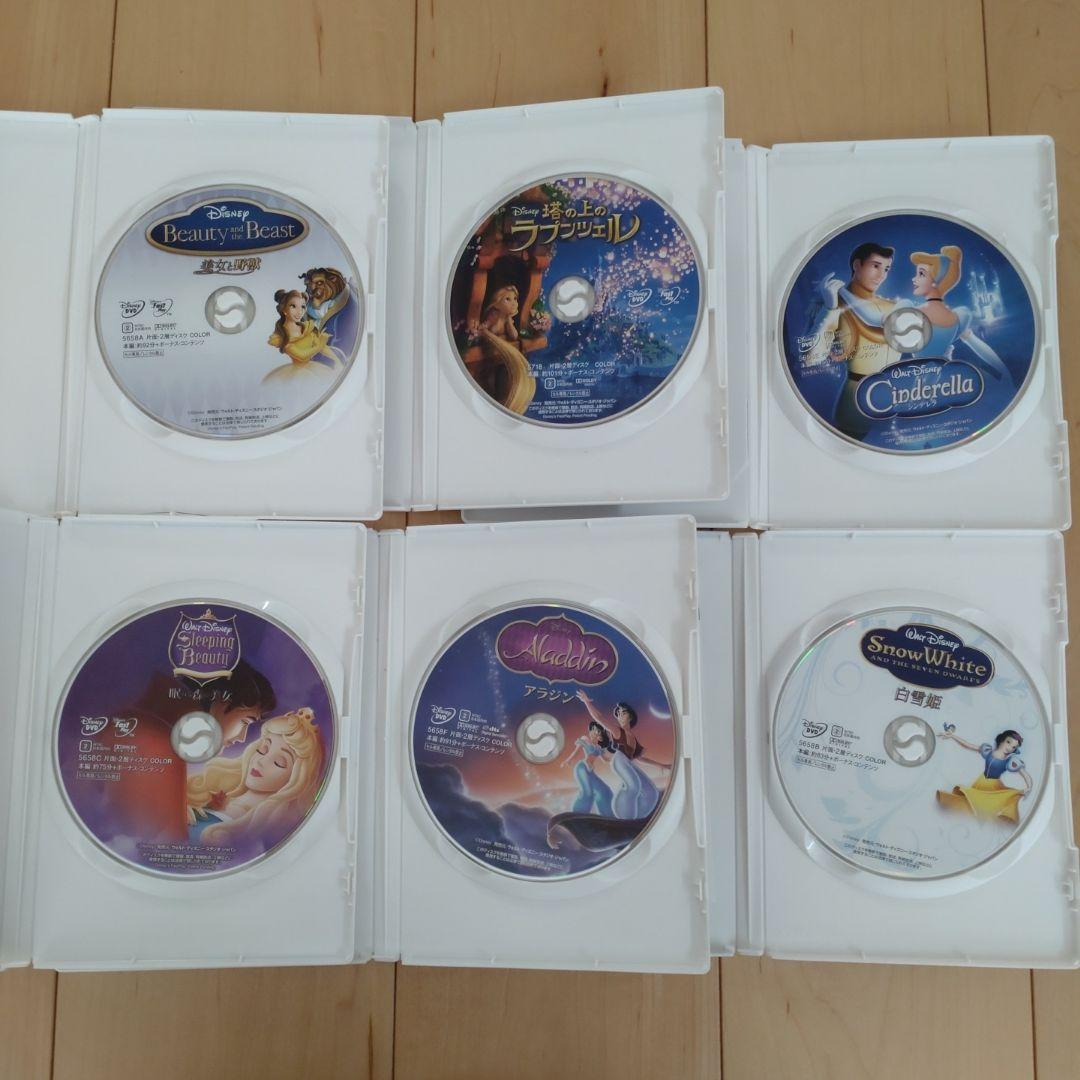 ディズニー プリンセスBOX 2012 DVD セット