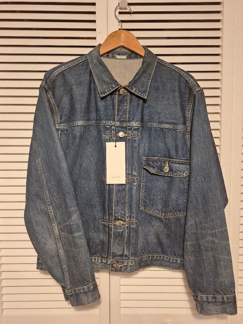 ジャケット・アウター A. PRESSE 24SS 1st Type Denim Jacket 46