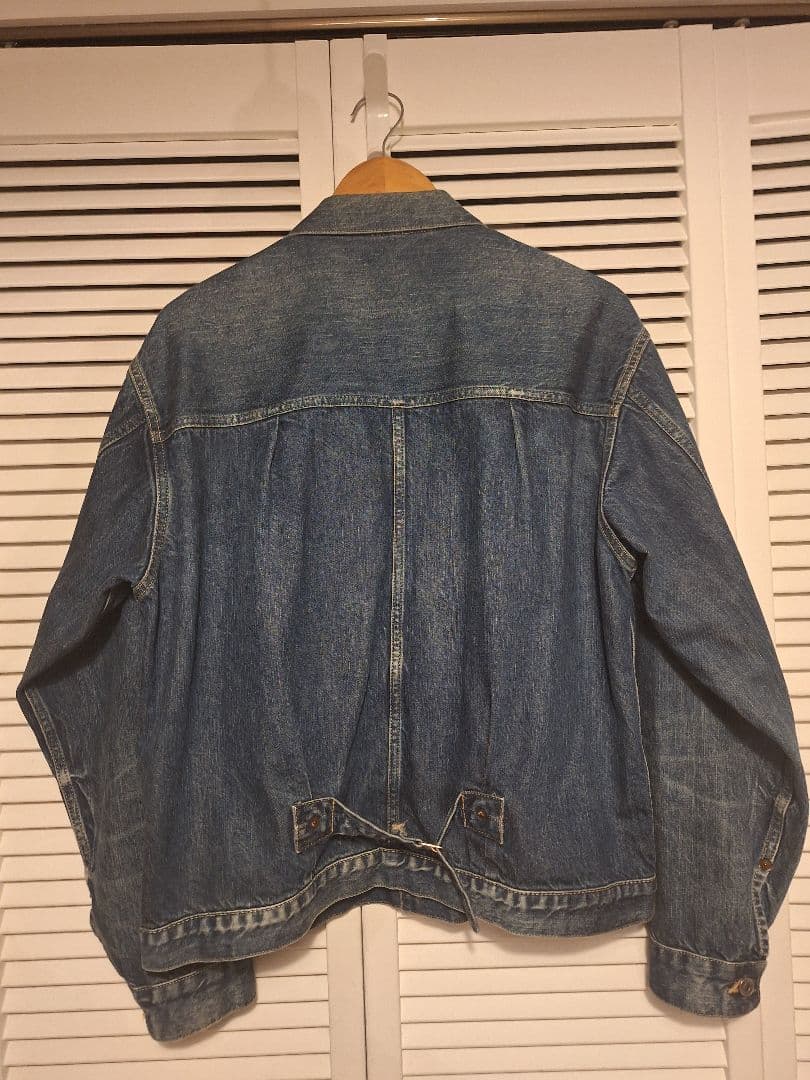 ジャケット・アウター A. PRESSE 24SS 1st Type Denim Jacket 46