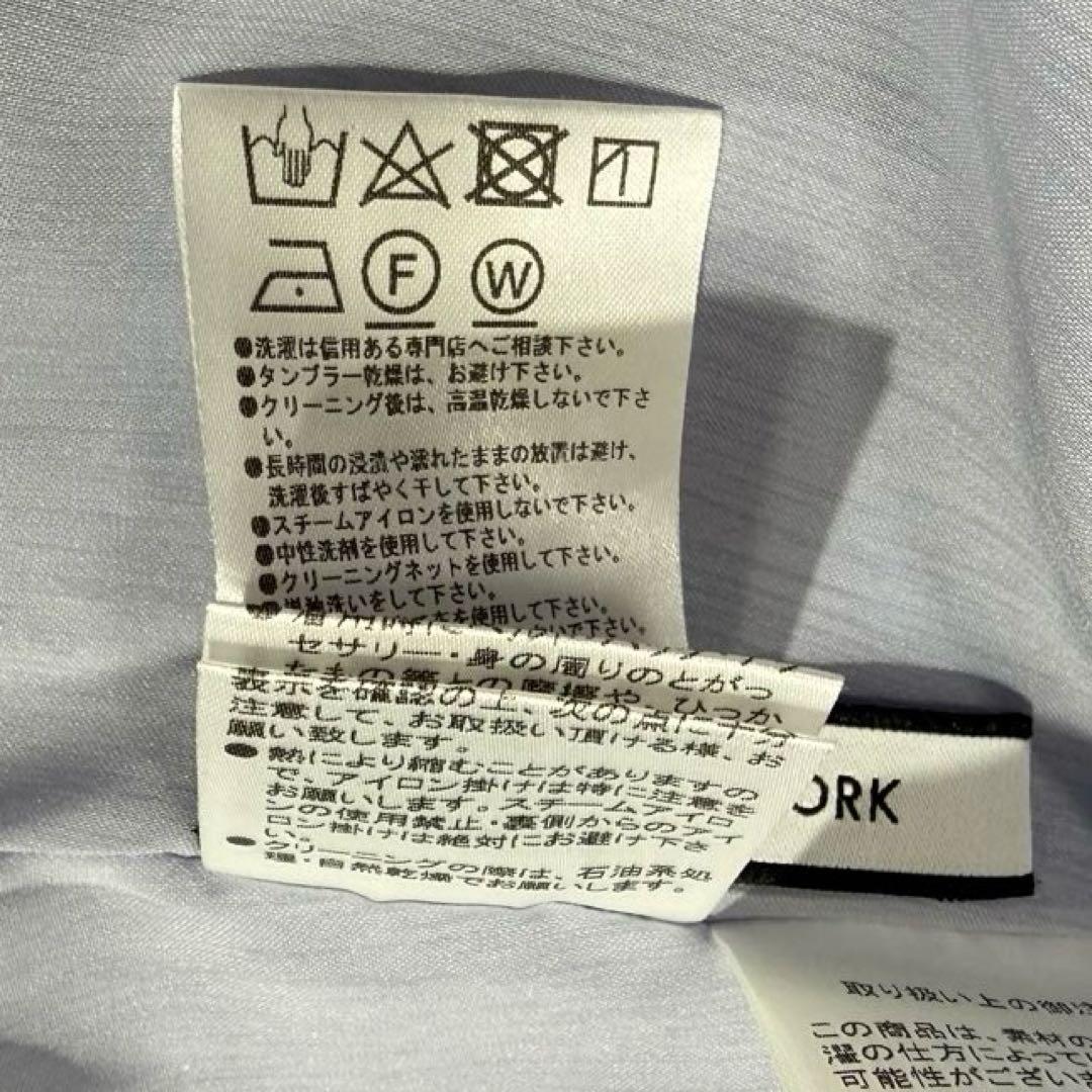 極美品✨’22年完売品 フォクシー リラ 半袖ロングドレスワンピース ブルー