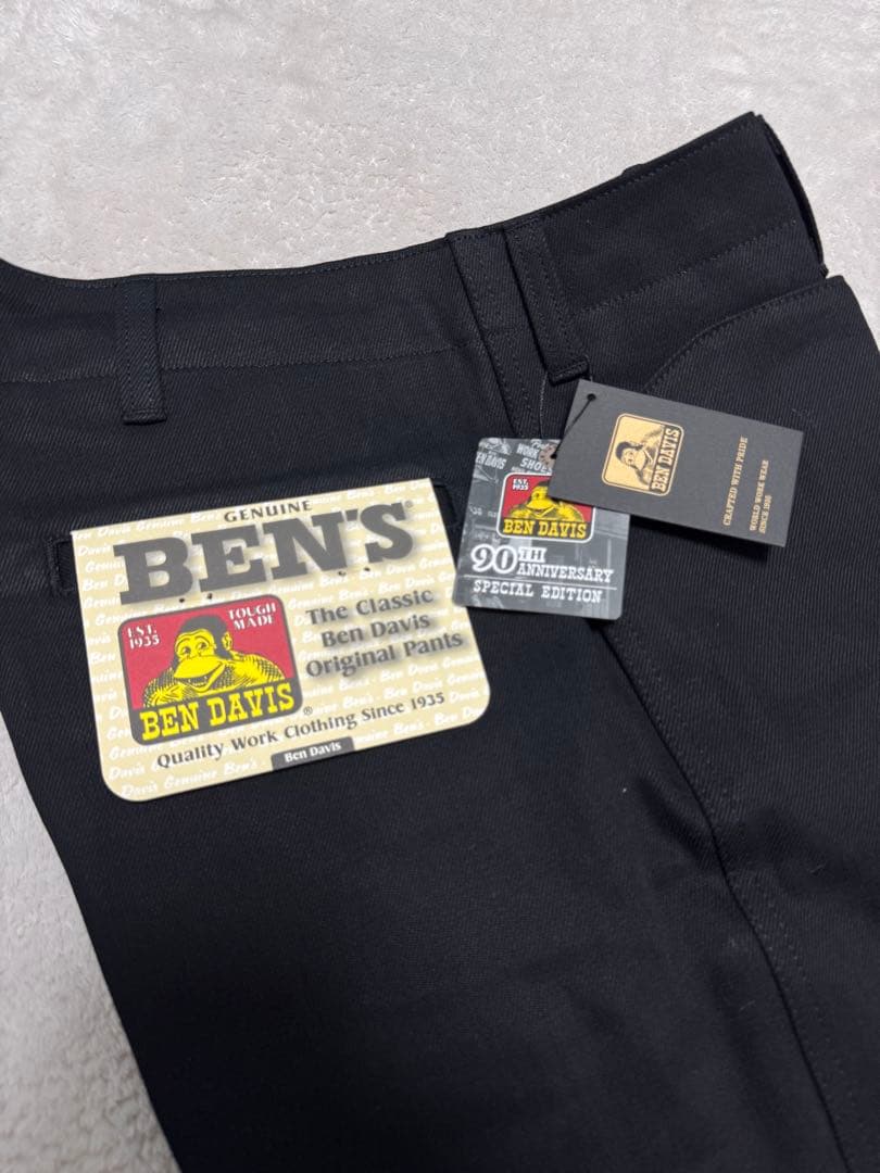 ラ*）様 90本限定 Ben Davis BLACK DENIM FRISCO