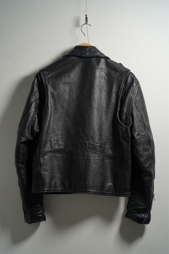 90s UNIK レザーダブルライダース 42