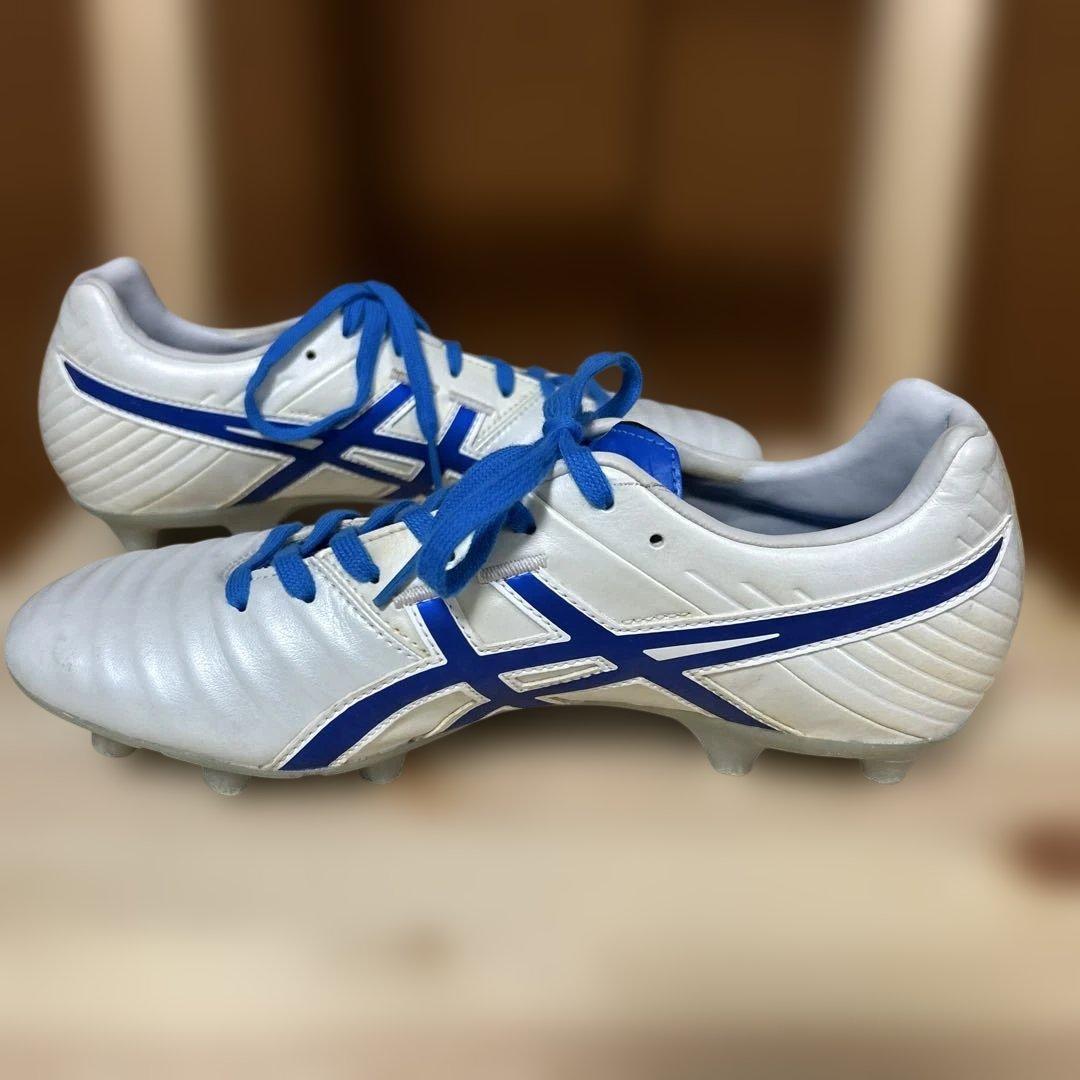 DS LIGHT CLUB WIDE アシックス サッカースパイク 青白 26