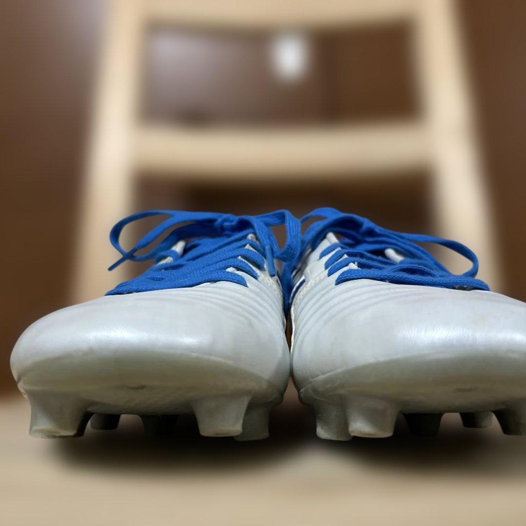 DS LIGHT CLUB WIDE アシックス サッカースパイク 青白 26