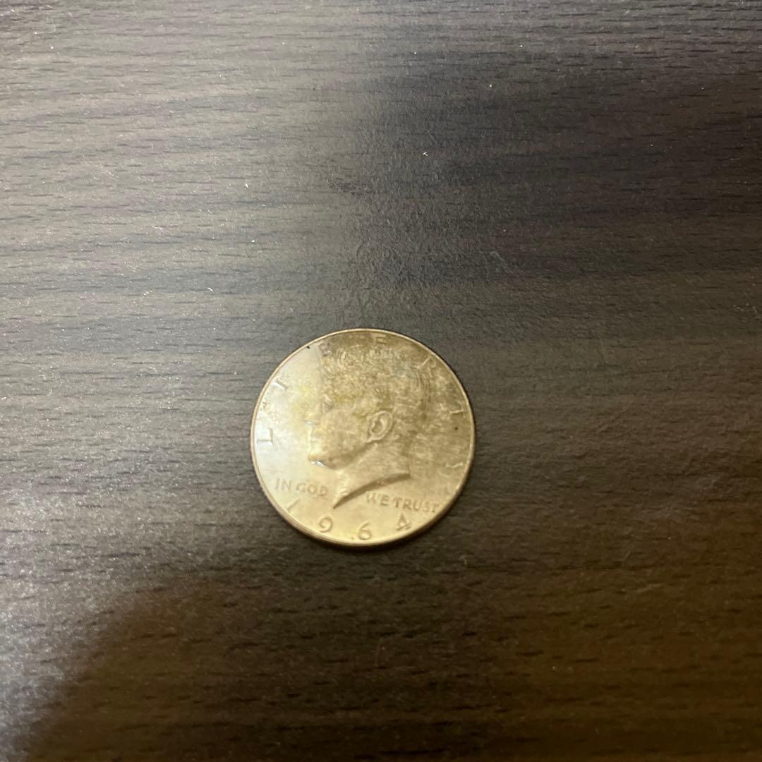 ケネディ ハーフダラー 銀貨 1964年 3枚セット アメリカ古銭