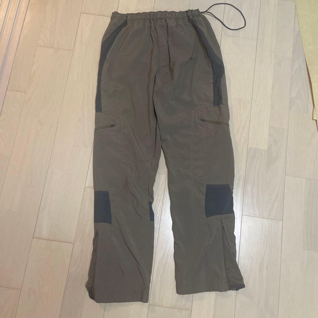 00s Nike ナイキ　ナイロンパンツ　ナイロンカーゴパンツ　テック系