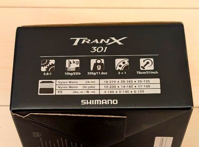 SHIMANO TRANX 301 ベイトリール