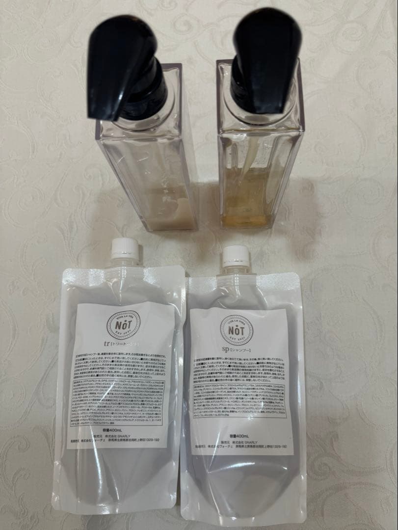 NOT メテオ シャンプー詰替　各400ml 2個　長門