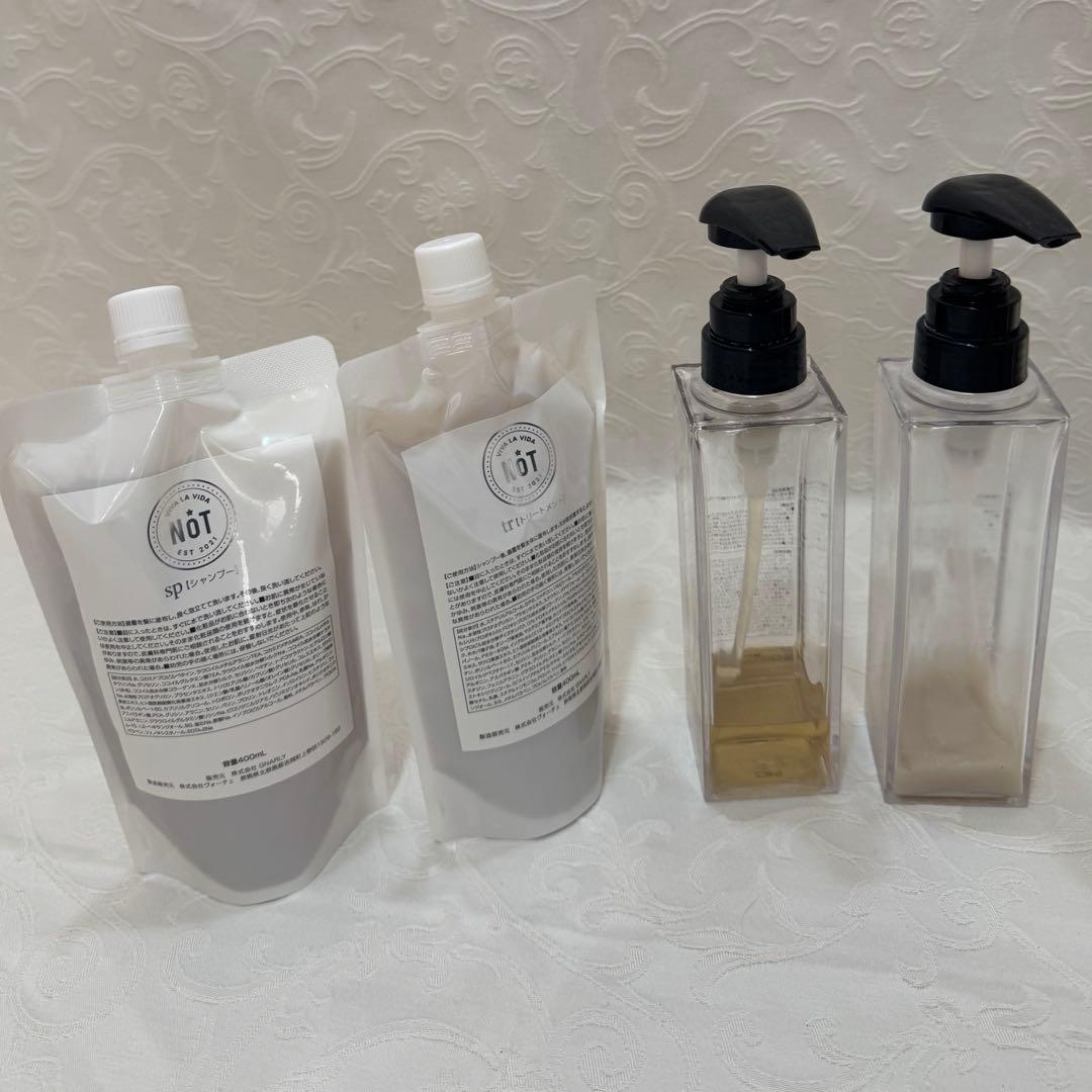 NOT メテオ シャンプー詰替　各400ml 2個　長門