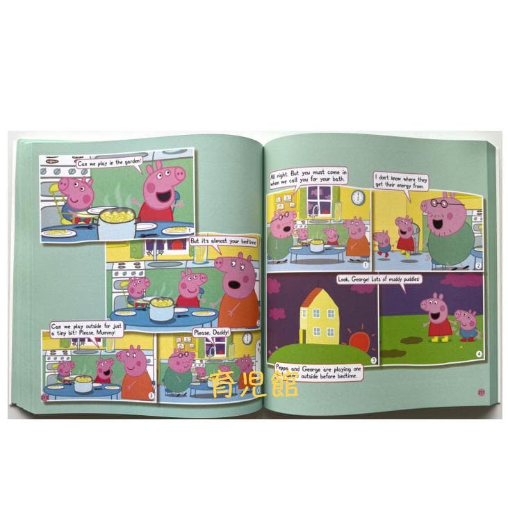 Peppa Pig ペッパピッグ　漫画版シリーズ2 絵本2冊全冊音源付動画付