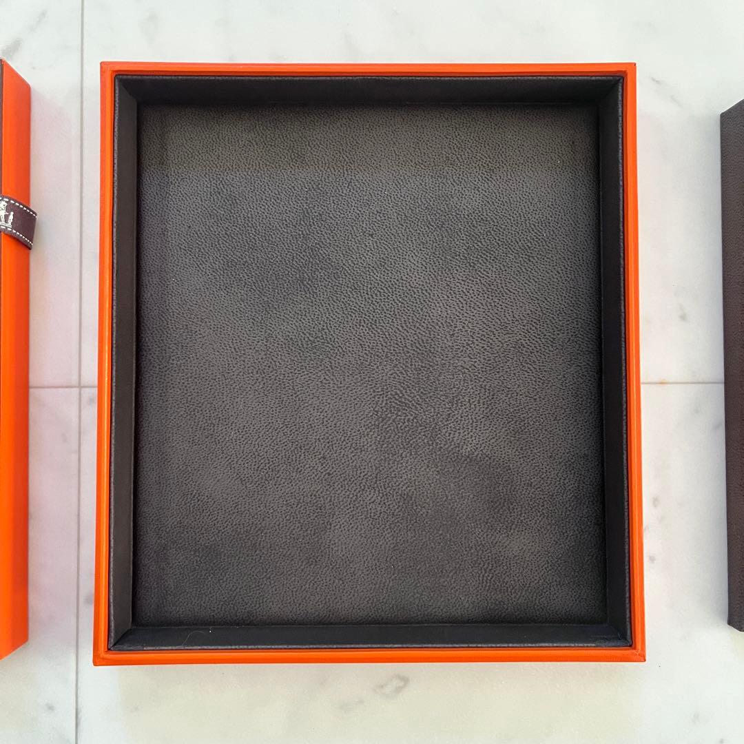 HERMES エルメス 大きめ シェーヌ ダンクル ネックレス ケース 空箱