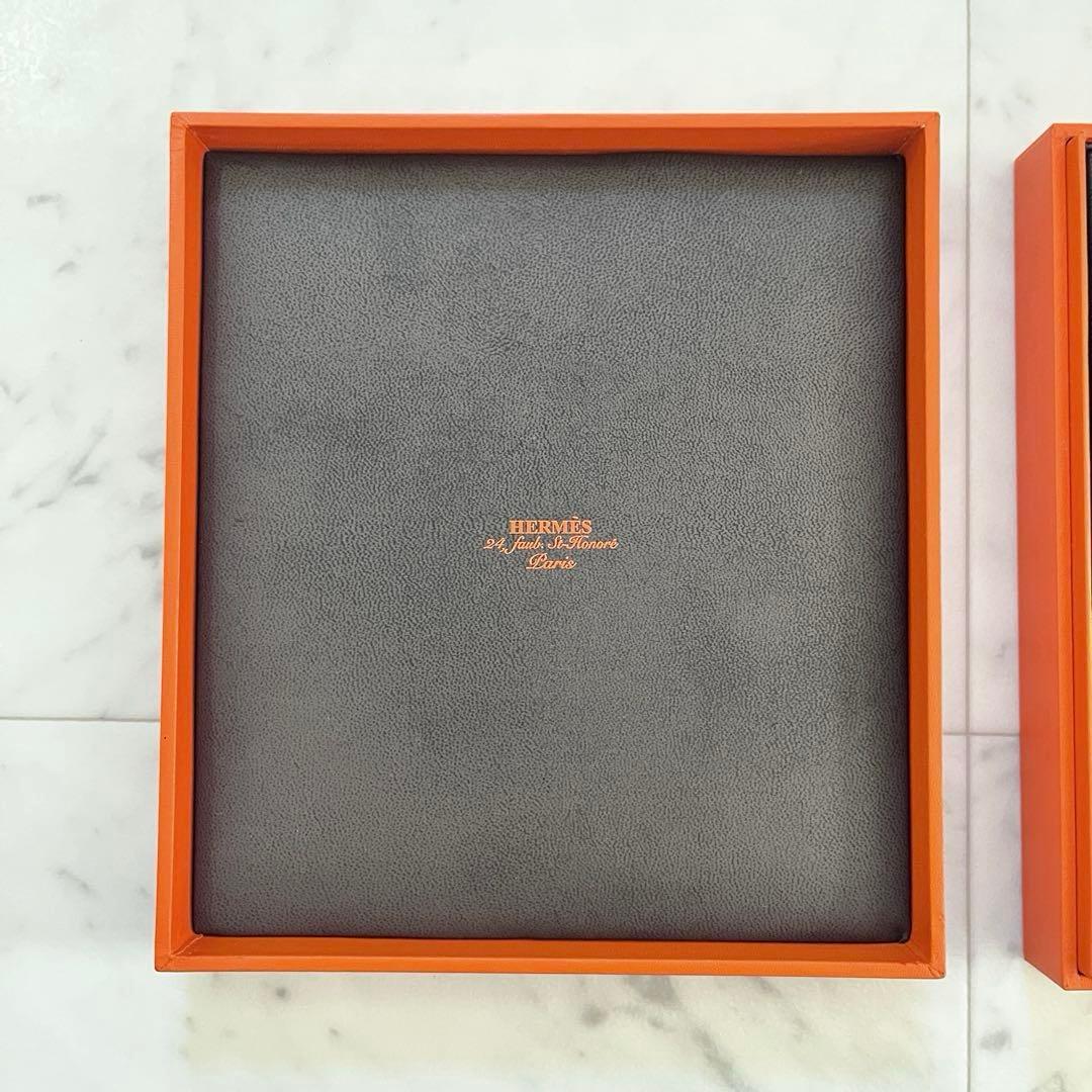 HERMES エルメス 大きめ シェーヌ ダンクル ネックレス ケース 空箱