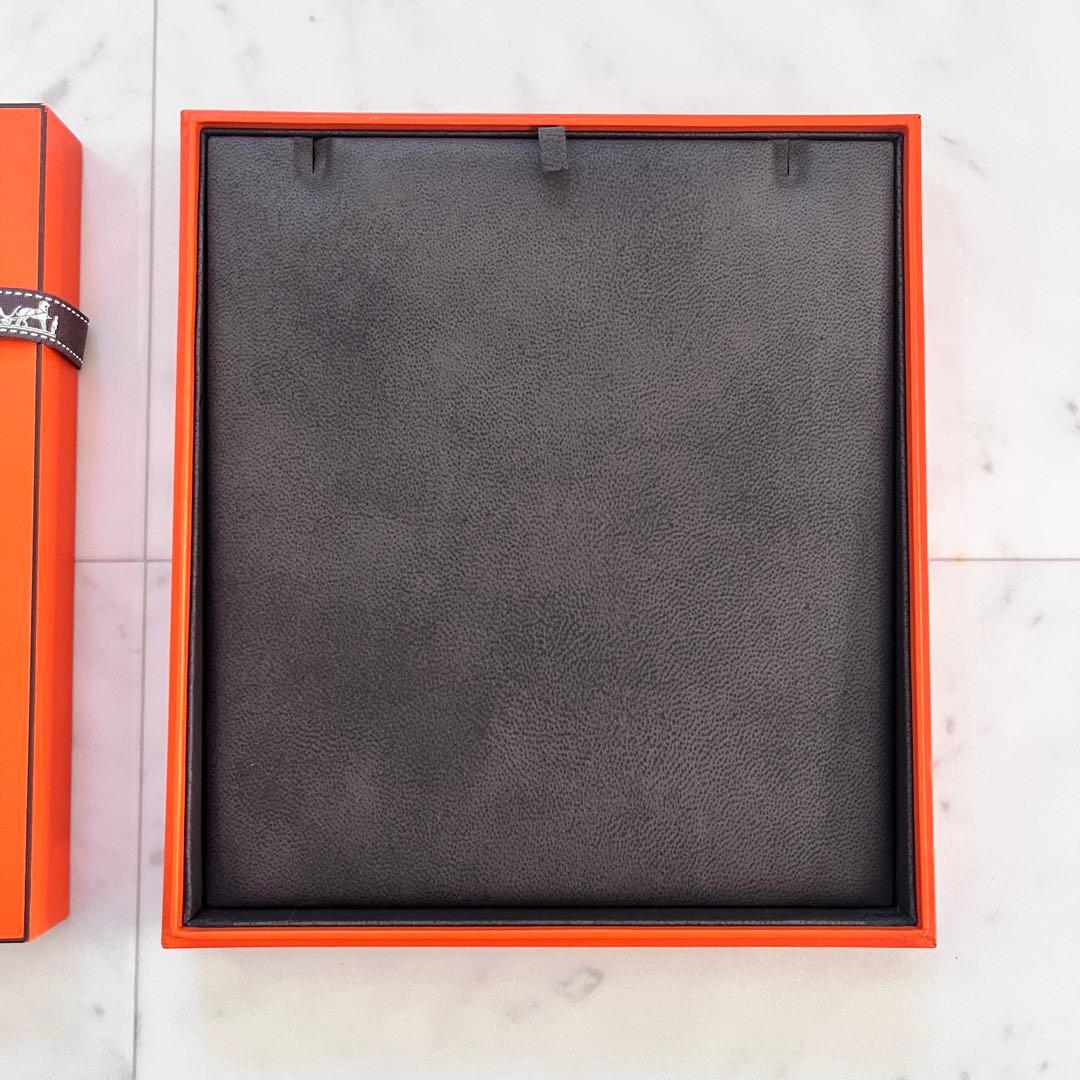 HERMES エルメス 大きめ シェーヌ ダンクル ネックレス ケース 空箱