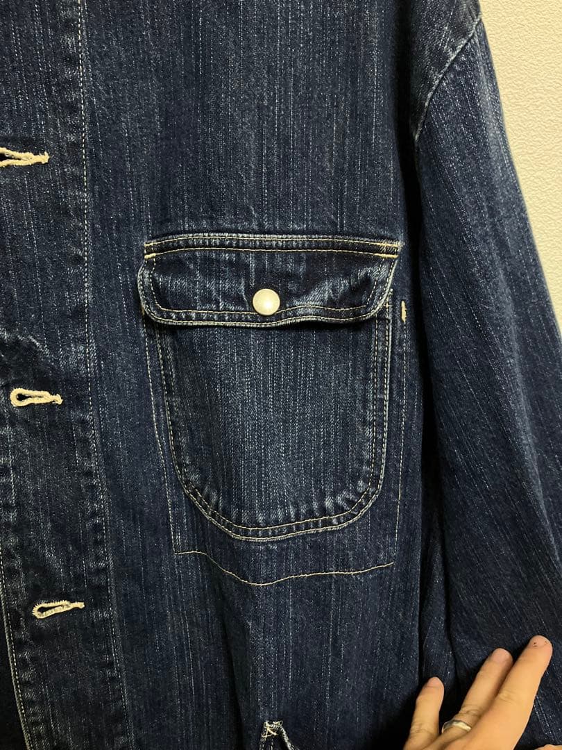ジャケット・アウター Porter Classic STEINBECK DENIM COVERALLS