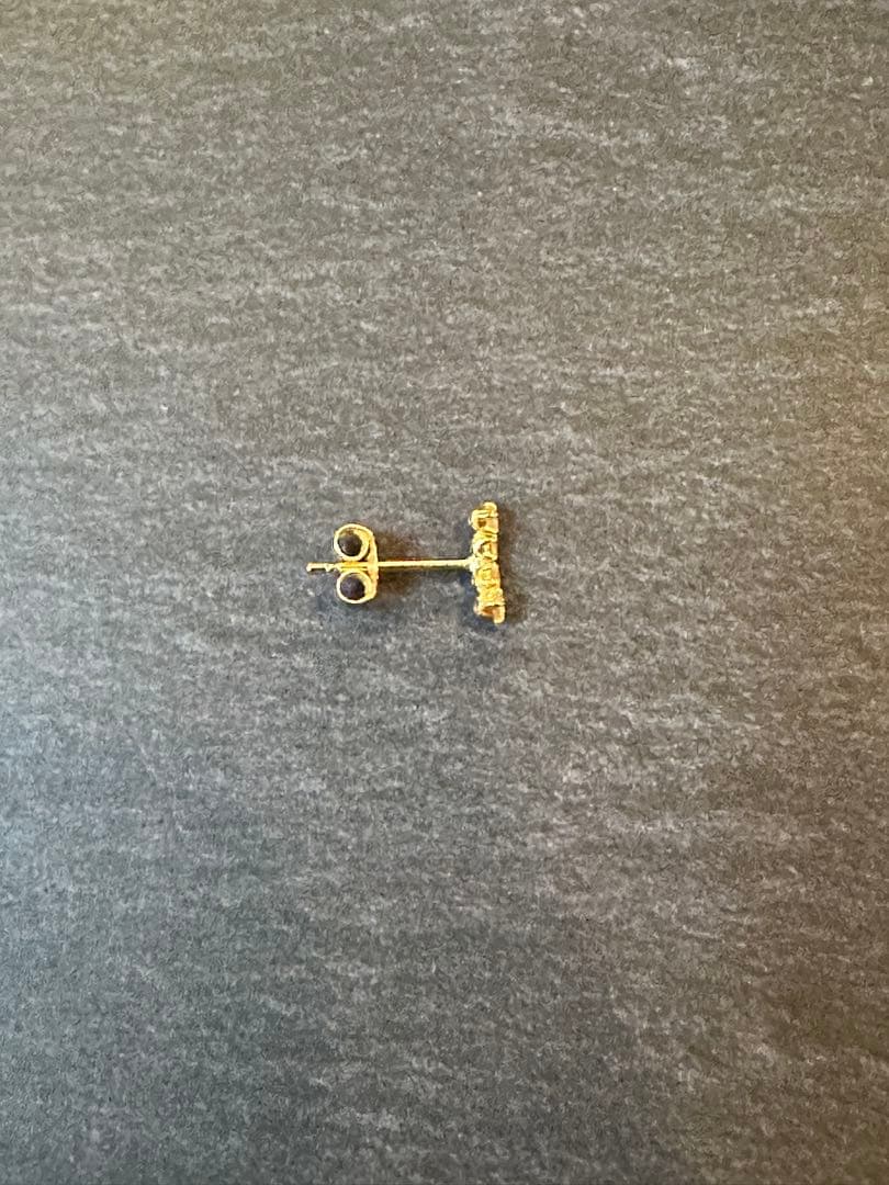 アーカー AHKAH アイスペレッツ ピアス 18K 片耳用