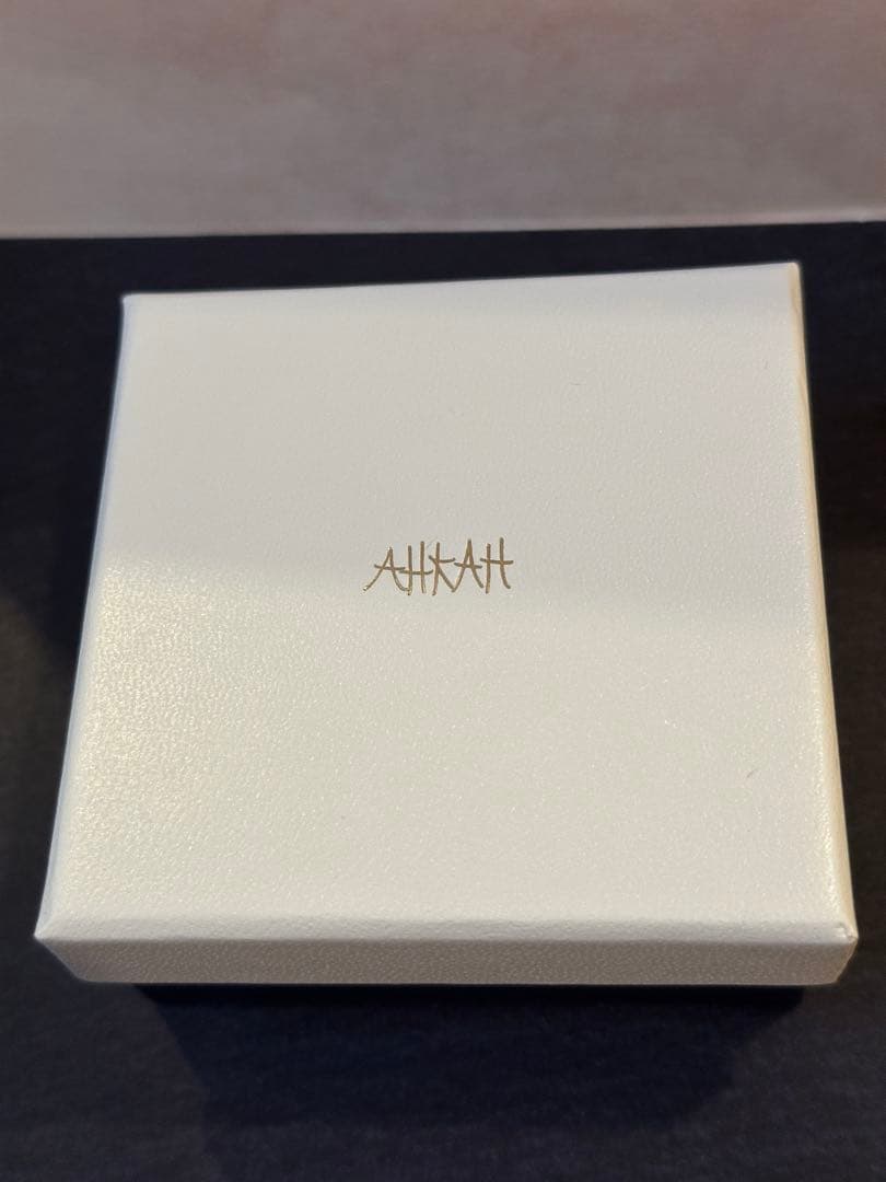 アーカー AHKAH アイスペレッツ ピアス 18K 片耳用