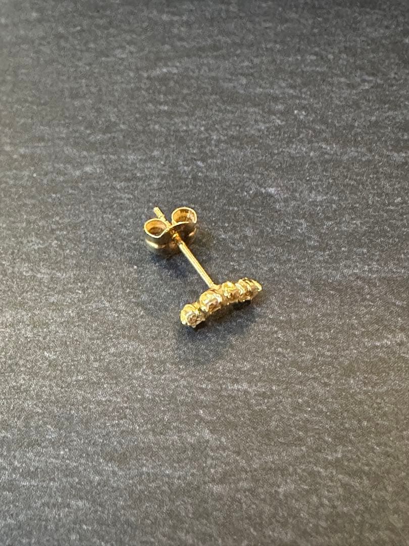 アーカー AHKAH アイスペレッツ ピアス 18K 片耳用