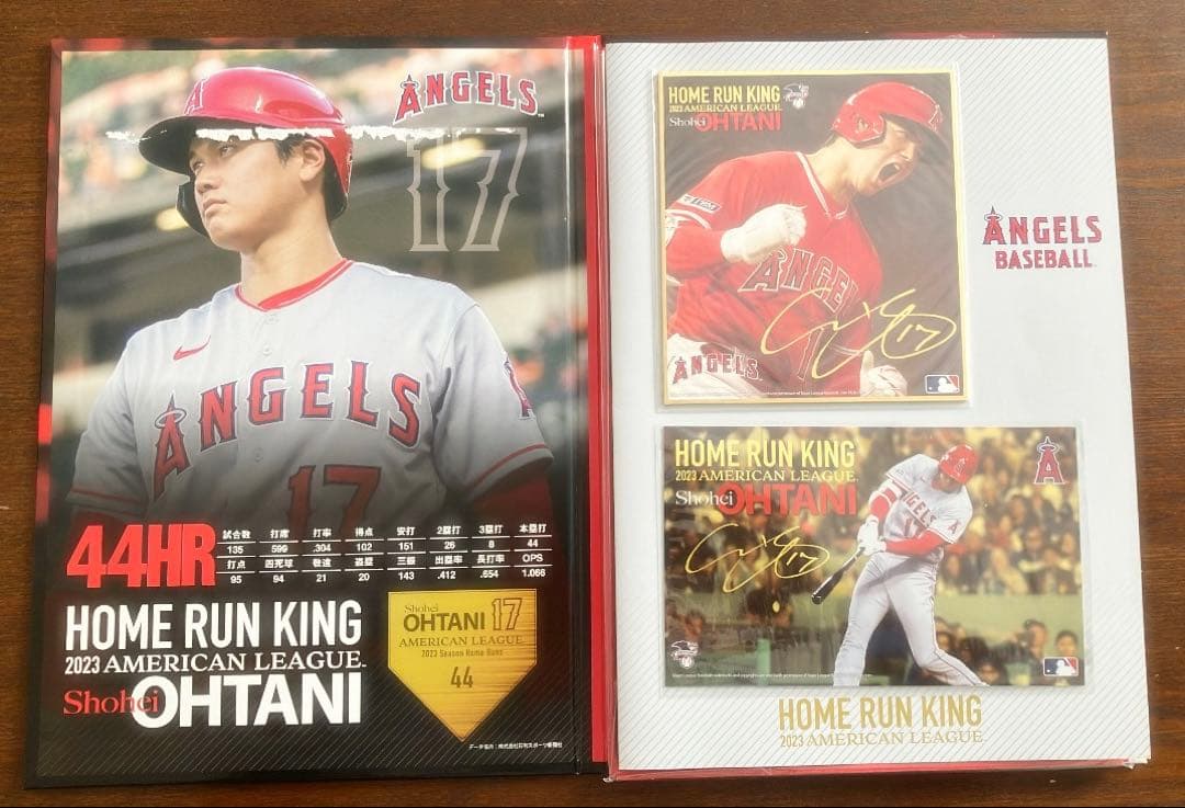 Shohei Ohtani 2023年ホームランキング記念カードセット