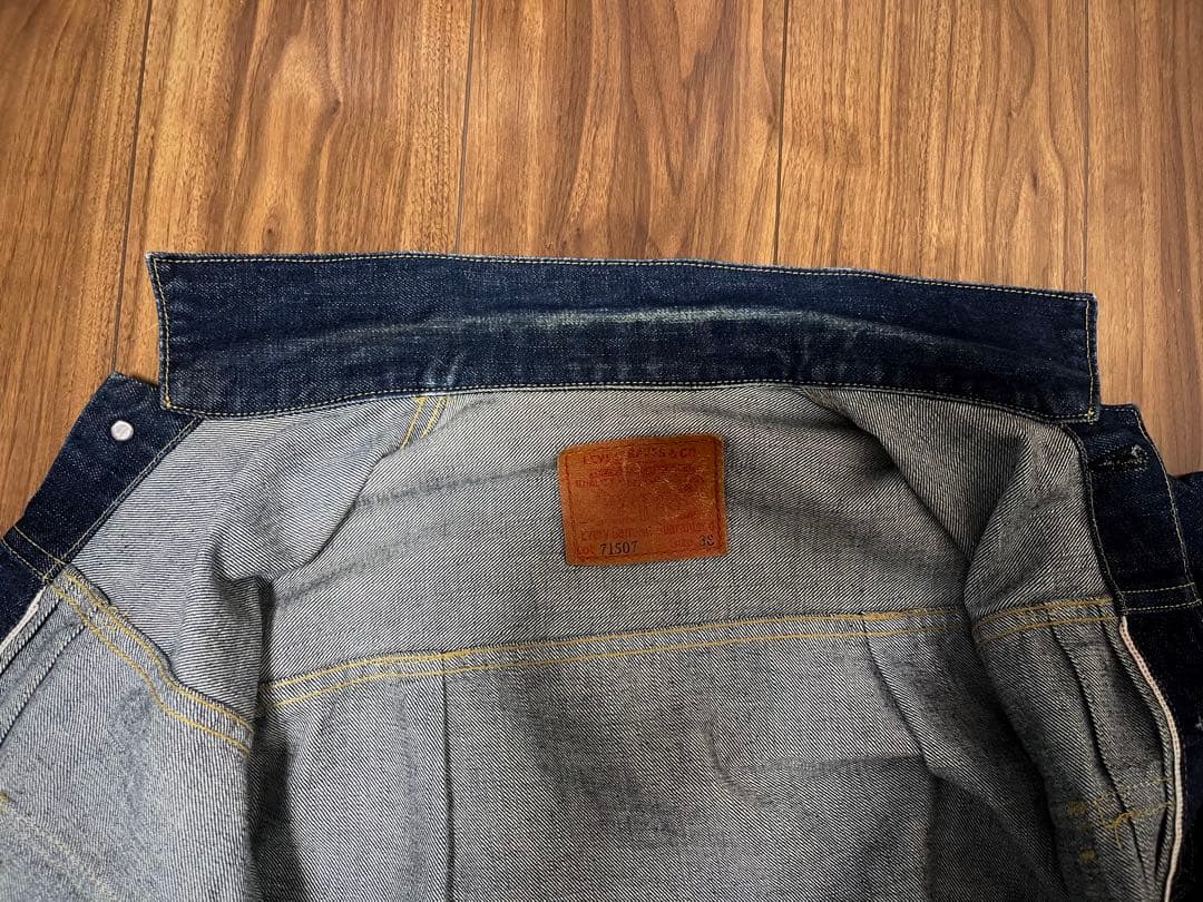 【極美品】90s リーバイス 71507XX 2nd 復刻 J02 日本製 38