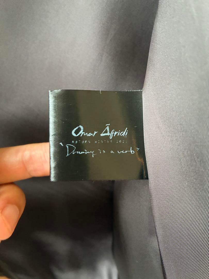Omar afridiブラウン　カーコート　ジャケット 44