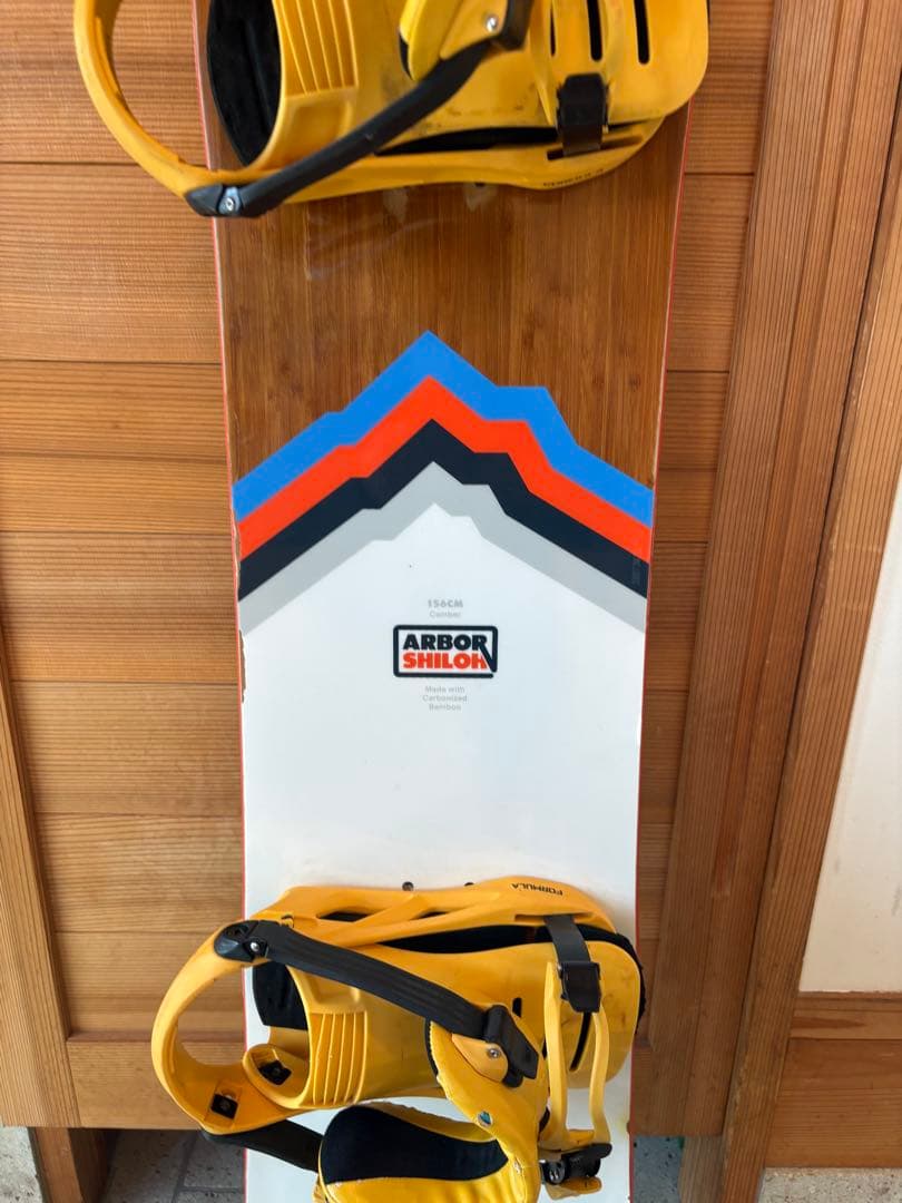 ARBOR スノーボード バインディング付き