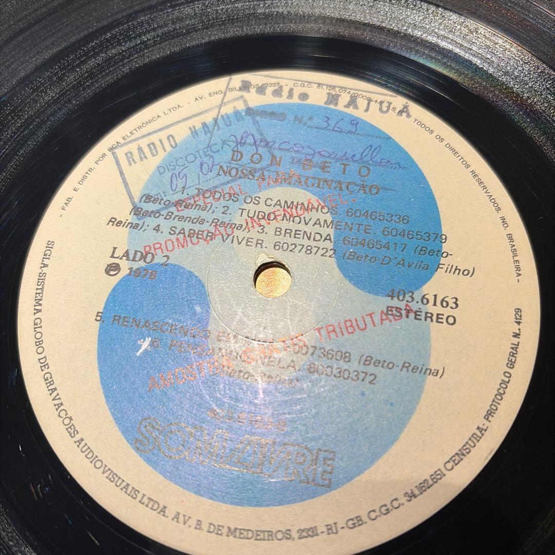 [レコード] don beto nossa imaginacao LP