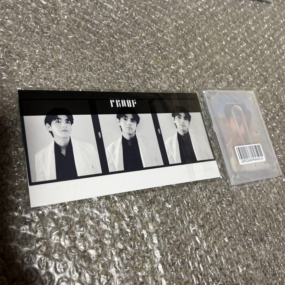 BTS proof weverse 2形態 特典3カットフォト V トレカホソク