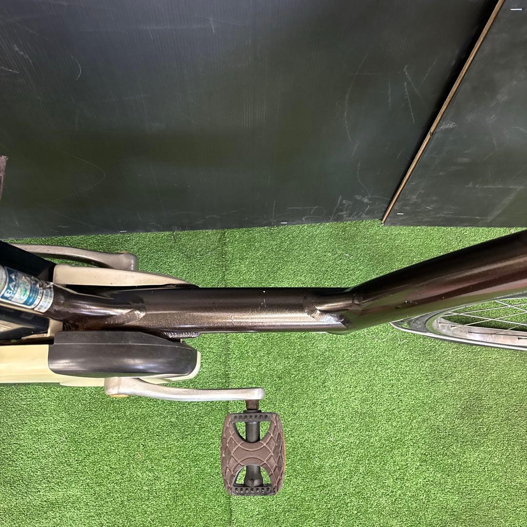 電動自転車 BS Angelino ブラウン 3人乗り対応　29