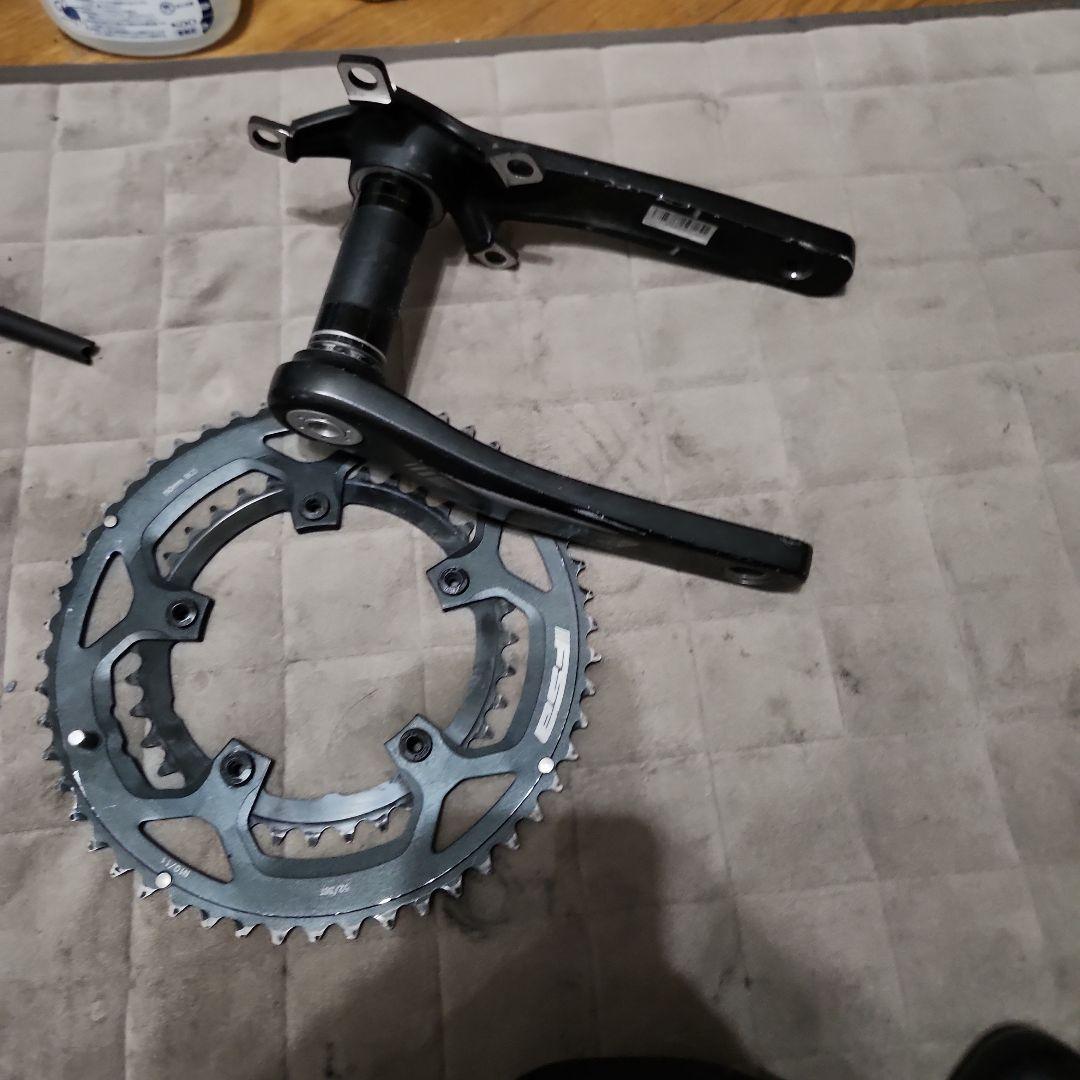 FSA ブラック クランクセット　FSA オメガ　BB30