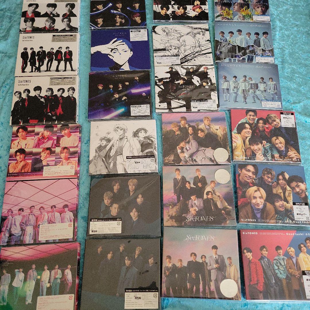SixTONES　CD　全形態　まとめ売り　セット　コンプリート　シングル