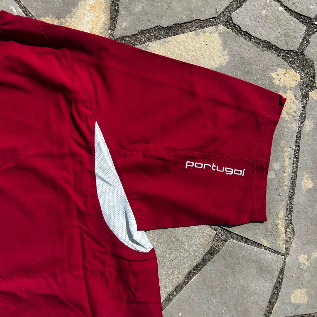 00s NIKE ポルトガル代表　ユニフォーム　センターロゴ　サッカーシャツ