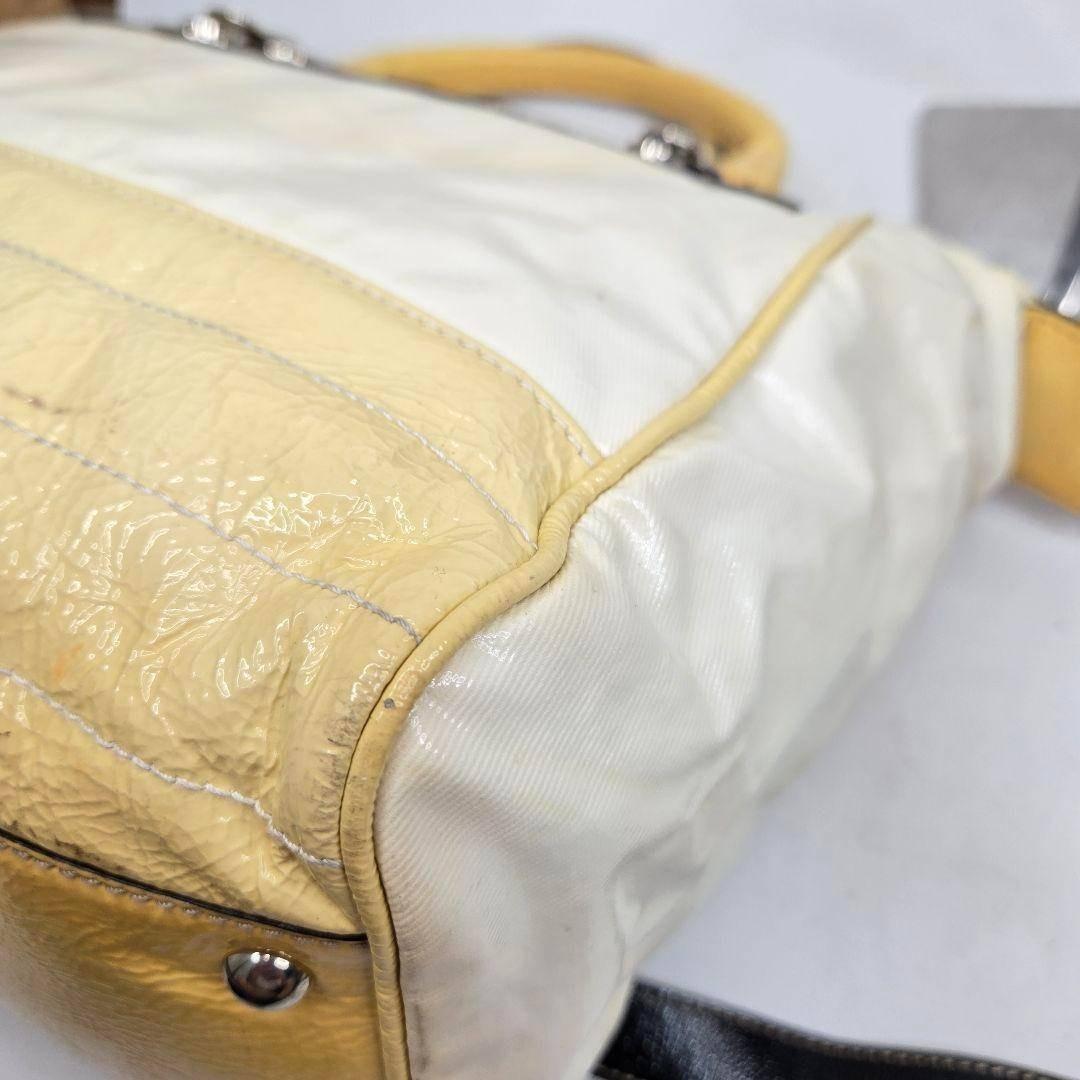 美品 GUCCI 2way レザーショルダーバッグ ハンド インターロッキング